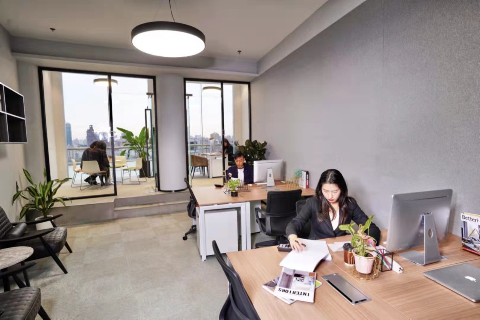 eat n work 餐飲辦公空間（上海正大廣場(chǎng)）