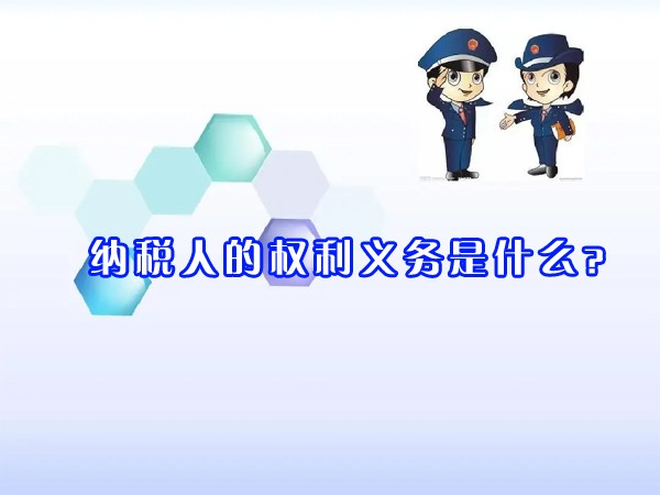 納稅人的權(quán)利義務(wù)是什么？