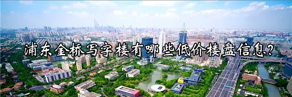 浦東金橋?qū)懽謽怯心男┑蛢r(jià)樓盤信息？